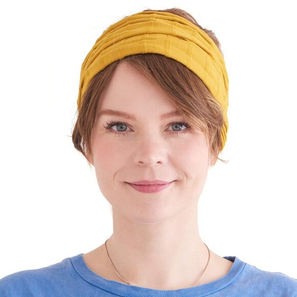 Cotton Headband Unisex Moisture Absorbing Non-Slip Casual Sports Daily Use - Picture 1 of 9